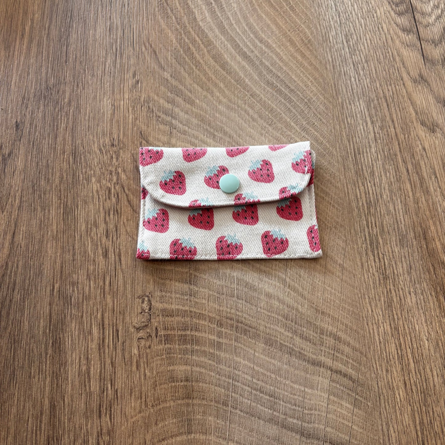 Porte-cartes fraises