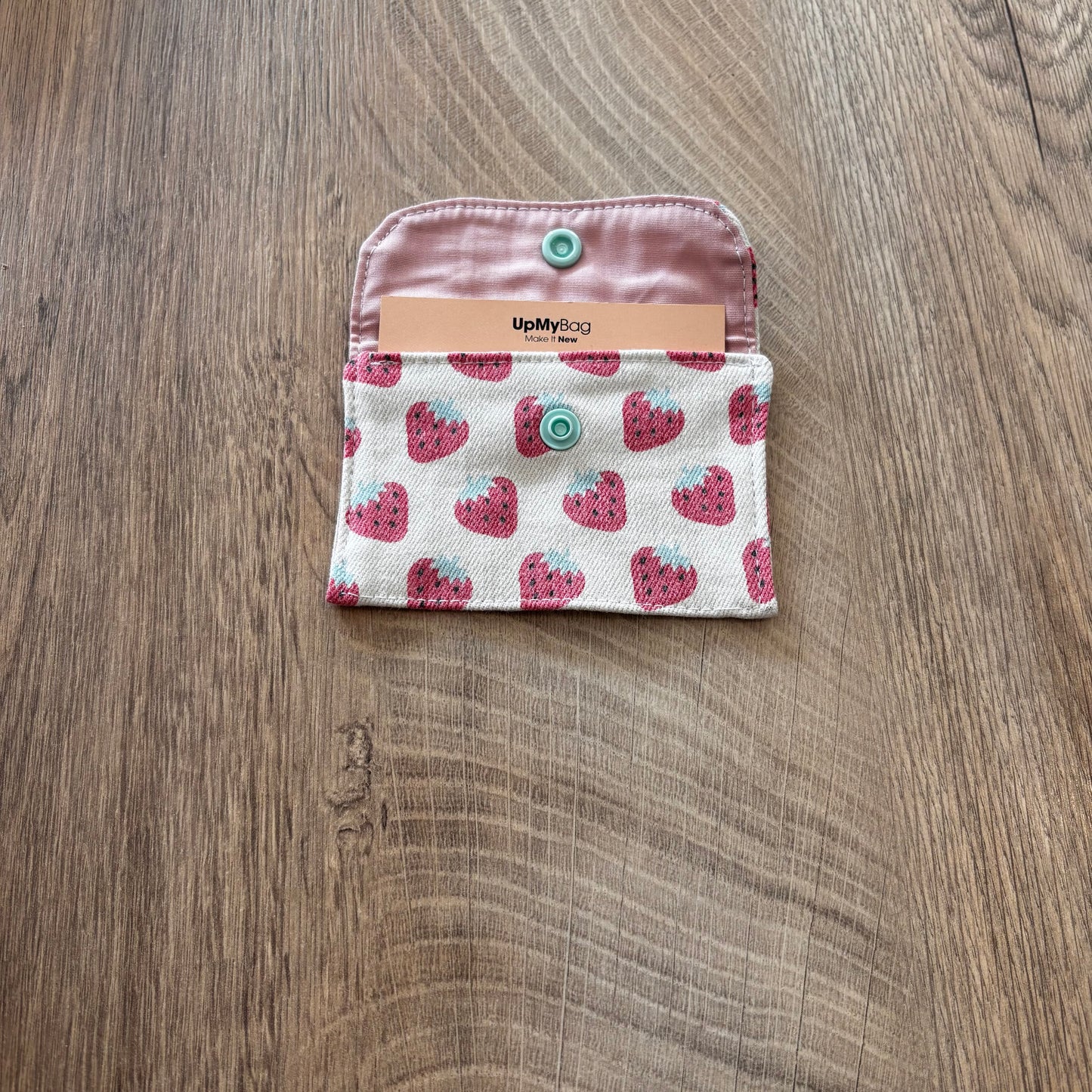 Porte-cartes fraises