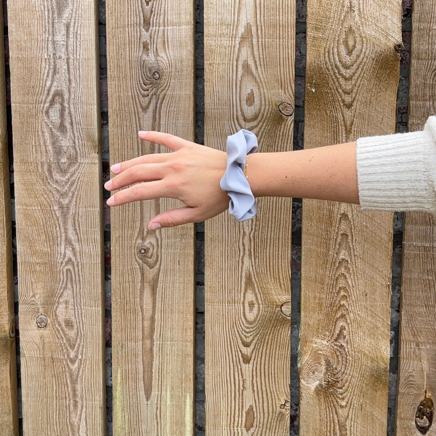 Chouchou Midi gris clair