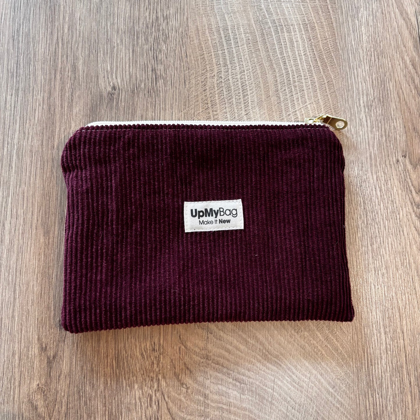 Pochette Claudette bordeaux
