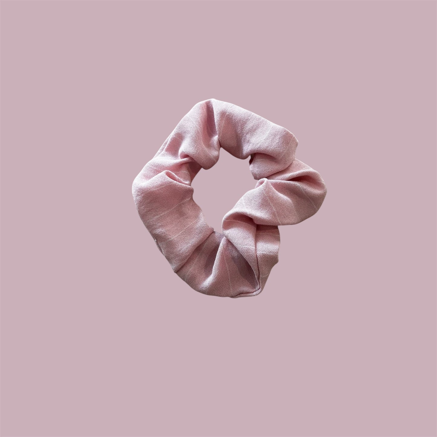 Chouchou Maxi ligné rose et blanc